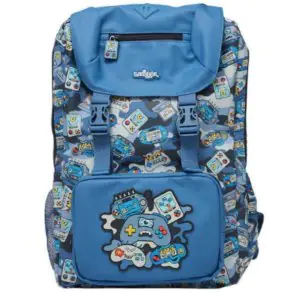 Smiggle Away Foldover Backpack Blue