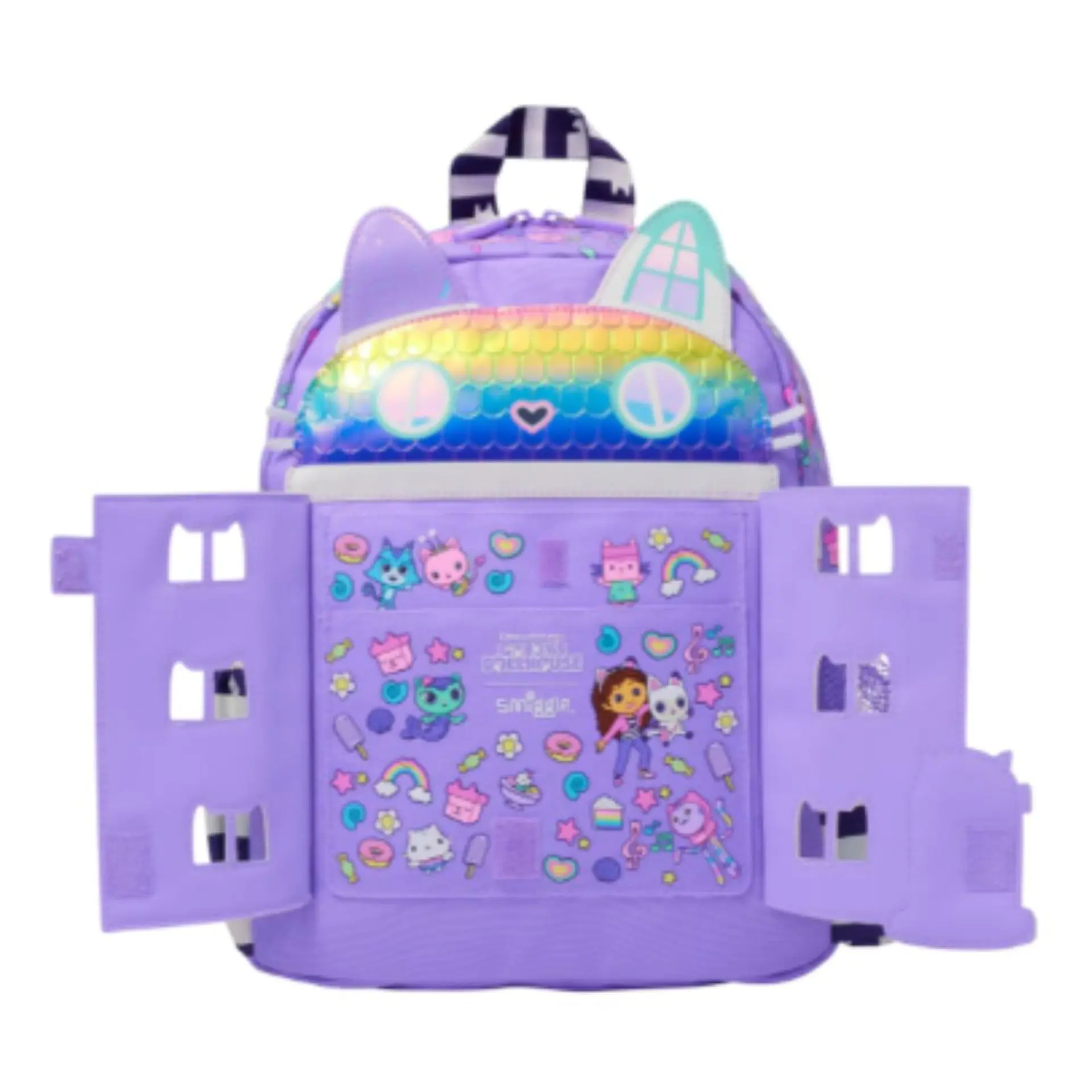 Smiggle Gabby's Dollhouse Junior Character Backpack - Where