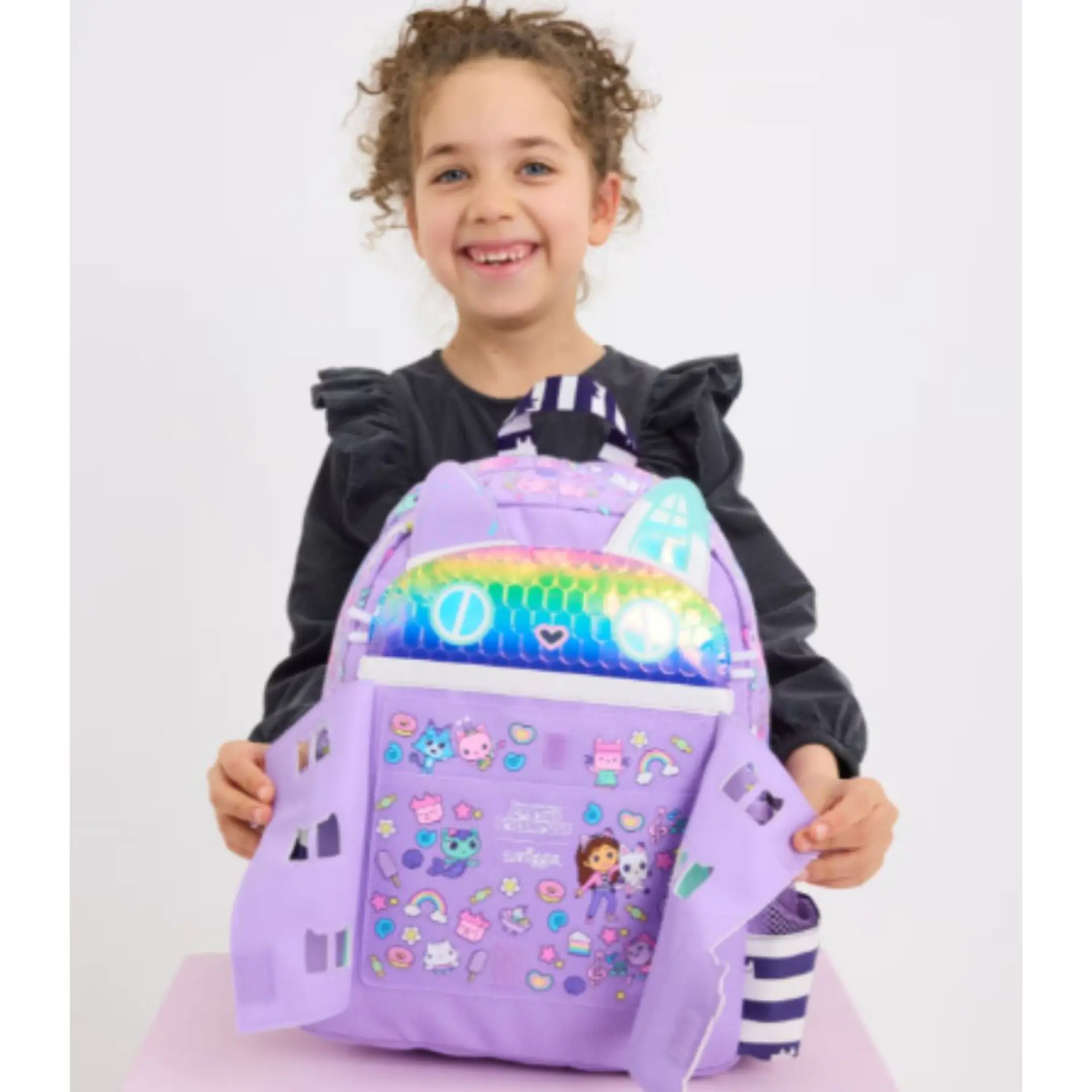 Smiggle Gabby's Dollhouse Junior Character Backpack - Where