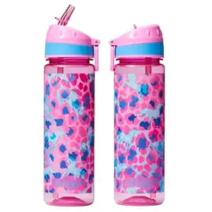 Smiggle Mirage Plastic Drink Up Bottle 650Ml Pink