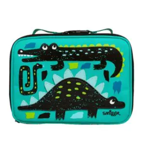 Smiggle Round About Teeny Tiny Square Lunchbox Green