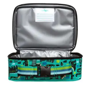 Smiggle Round About Teeny Tiny Square Lunchbox Green