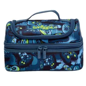 Smiggle Vivid Double Decker Lunchbox Grey