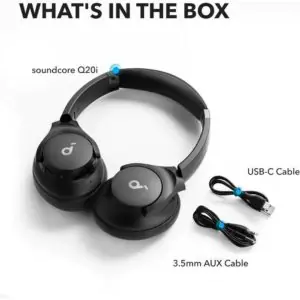 Soundcore Headphones Q20I Black