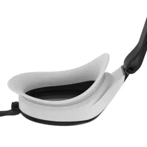 Speedo Unisex Junior Hydropure Smoke-Lens Goggles - Black & White