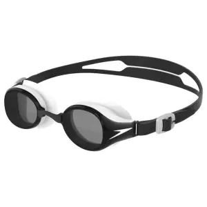 Speedo Unisex Junior Hydropure Smoke-Lens Goggles - Black & White