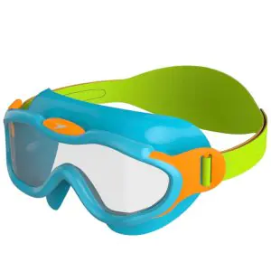 Speedo Unisex Sea Squad Mask Tint-Lens Goggles For Tot's - Blue & Green