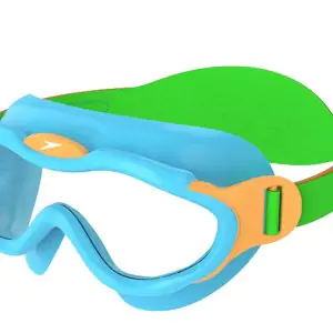 Speedo Unisex Sea Squad Mask Tint-Lens Goggles For Tot's - Blue & Green