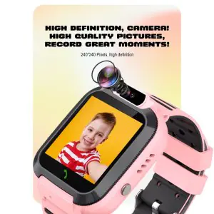 Spiky Basilisk Waterproof Smartwatch 0724 - Pink