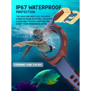 Spiky Cacus Waterproof Smartwactch 5499 - Blue