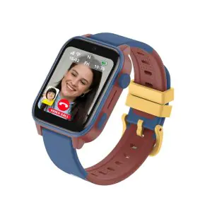 Spiky Gnome 4G Video,Voice Calling,LBS-GPS-WIFI Positioning,GPS Tracking Smart Watch 0424 Blue