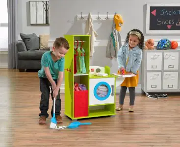 Step2 Clean Sweep Wood Laundry Center