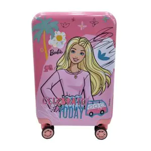 Striders Barbie Hard Luggage 20 Inch