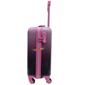 Striders Black Pink Luggage18 Inch