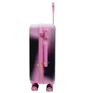 Striders Black Pink Luggage 22 Inch