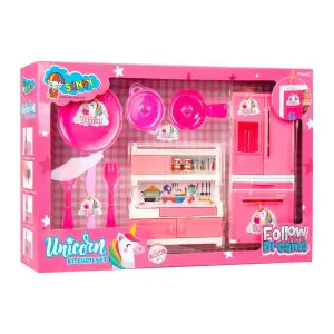 Sunny 27 Pieces Unicorn Kitchen Set