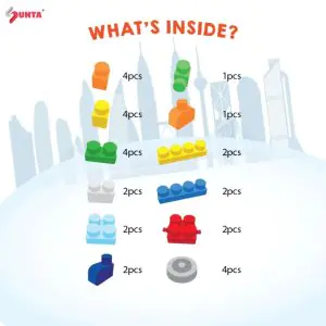 Sunta Building Blocks Animal Racoon Box 9957 - 30 Pcs