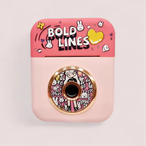 TF-Bold Line Kids Digital Print Camera