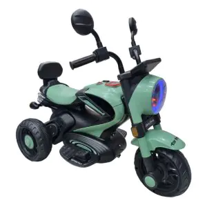 TF Super Harley Kids Battery Operated Bike Ride On Green