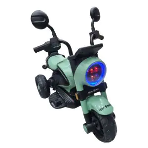 TF Super Harley Kids Battery Operated Bike Ride On Green