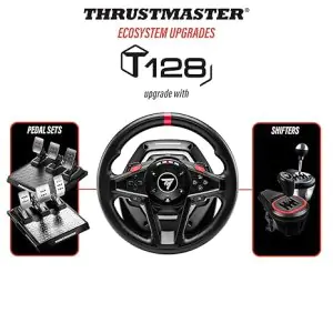 Thrustmaster T128 Racing Wheel and Magnetic Pedals