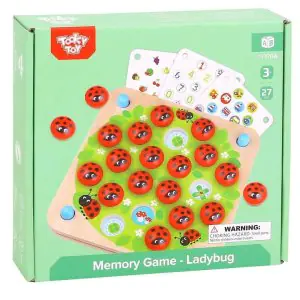 Tooky Toy Memory Game - Ladybug