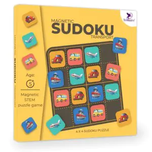 Toykraftt Magnalogix Sudoku Transport