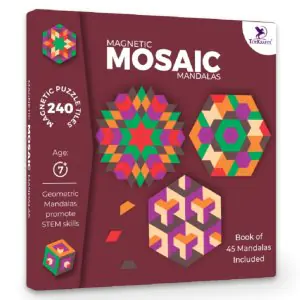 Toykraftt Mandala Mosaics Magnetic Mind Game