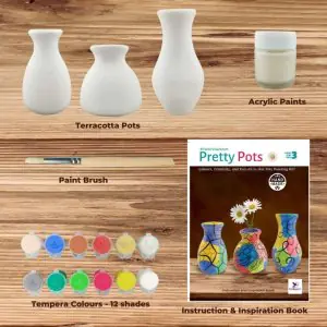 Toykraftt Paint Your Own Pretty Pots