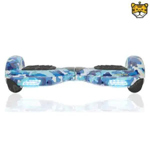 Tygatec T2 + Auto Balancing Hoverboard App Connectivity - Military Blue