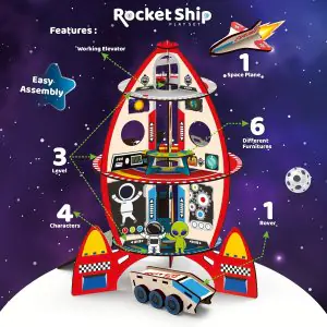 Webby DIY Rocket Playset