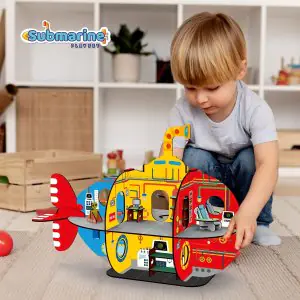 Webby DIY Submarine Wooden Playset