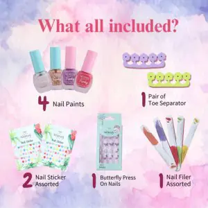 Whimsy Nail Paint Kit - Pack of 8