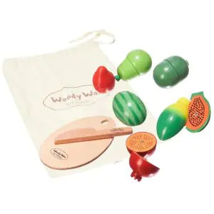 Woody Woo Fruits Set with Basket