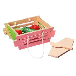 Woody Woo Fruits Set with Basket