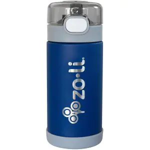 Zoli Pow Squeak Drink Bottle 295 ML Navy Blue