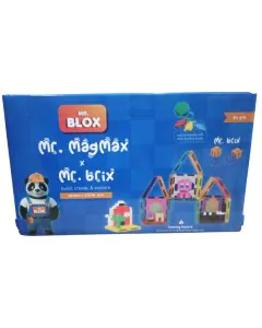 Mr. Blox Mr. MagMax x Mr. Brix Building Blocks For Kids
