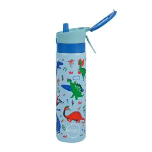 Swen Dino Sky Blue Insulated Mist Spray Steel Bottle 540ML 3550SBM