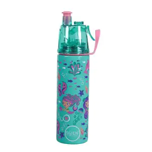 Swen Mermaid Green Insulated Mist Spray Steel Bottle 490ML 4490SBM