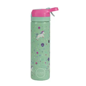 Swen Unicorn Green Insulated Mist Spray Steel Bottle 540ML 4540SBM