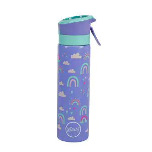 Swen Rainbow Purple Insulated Mist Spray Steel Bottle 540ML 4550SBM