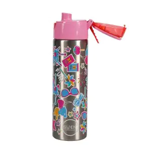 Swen Fun Fair Silver Insulated Mist Spray Steel Bottle 640ML 7640SBM