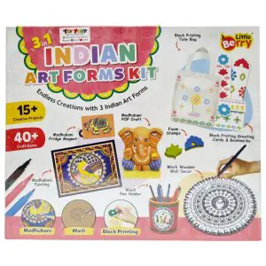 Little Berry 3in1 Indian Art Forms Kit