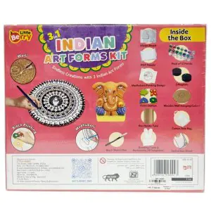Little Berry 3in1 Indian Art Forms Kit