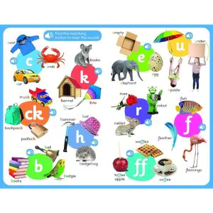 North Parade Publishing 50 First Phonics A Listen and Learn Sound Book!