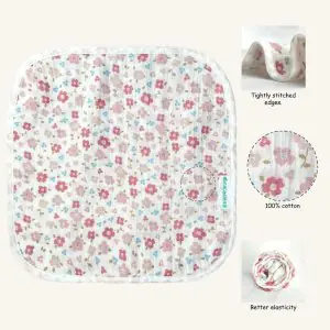 Abracadabra Muslin Wipes (Set of 3) - Vintage Floral