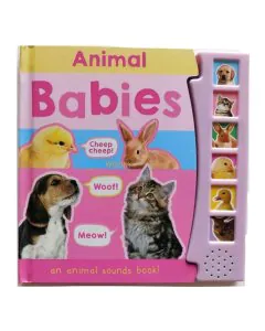 North Parade Animal Babies Sounds Book