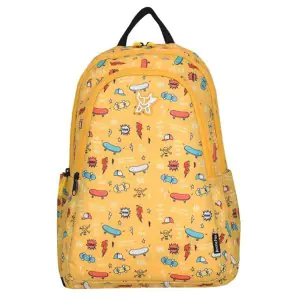 Arctic Fox Bitsy Skate Yellow 21L School Backpack
