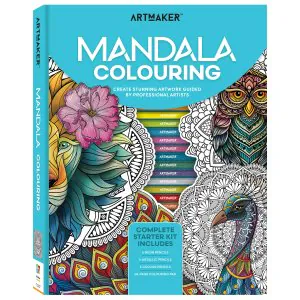 Hinkler Art Maker Mandala Colouring