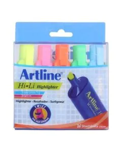 Artline Hi-Li Highlighter 3 Line Width Tip Bright Ink